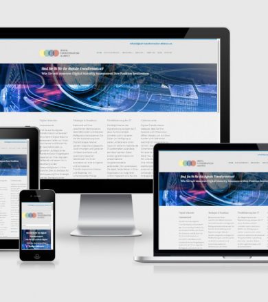 Digital Transformance Alliance (DTA) – Webdesign