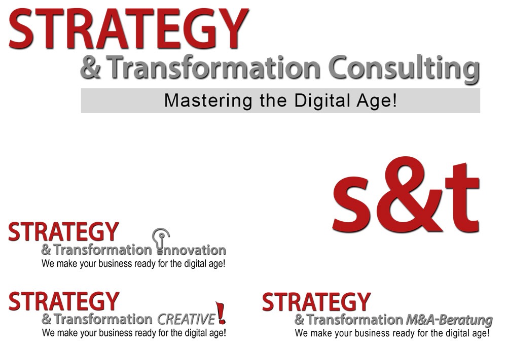 Strategy & Transformation – Logodesign