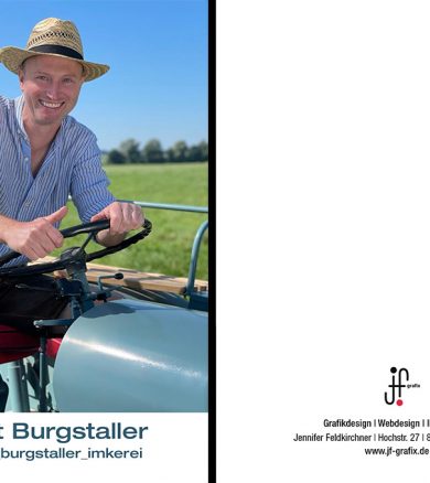 Autogrammkarte – Bauer sucht Frau – Hubert Burgstaller