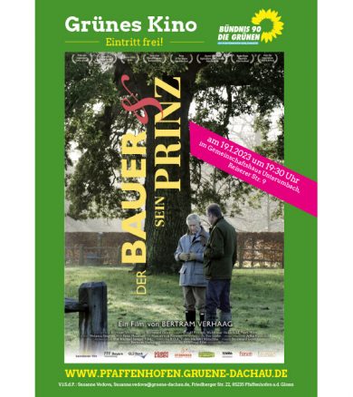 Bündnis 90 Die Grünen – Plakat „Grünes Kino“