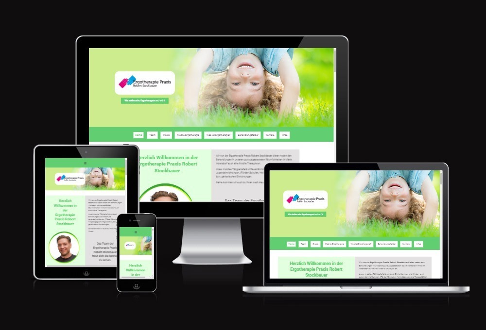 Ergotherapie Stockbauer – Neugestaltung Website