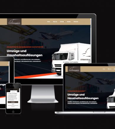 Geringer Handel & Logistik GmbH – Webdesign