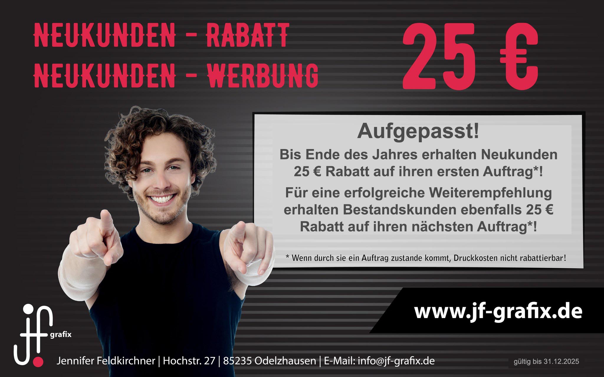 Neukundenrabatt